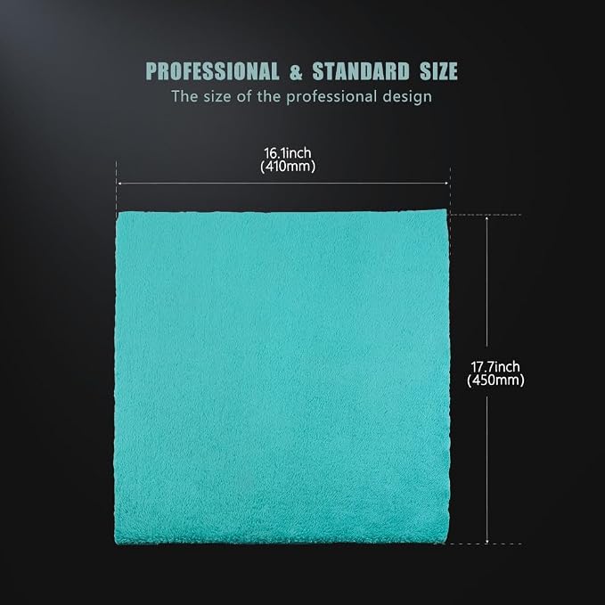 SPTA Microfiber Drying Towel Car Wash Drying Towel, 6 Pack Super Plush Edgeless - Image 3