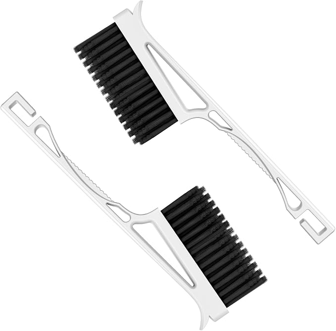 Grout Cleaner Brush V Shape, Stiff Grout Cleaning Brushes by Cleangor