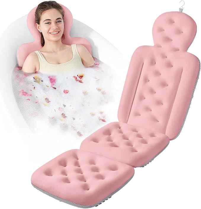Bath Cushion, Full Body Bathtub Pillow by VEILS