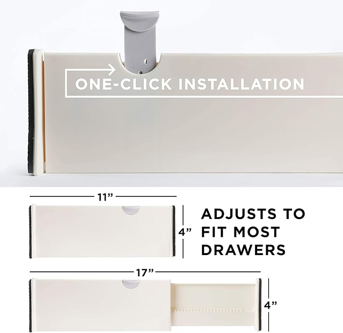 8 Drawer Organizer and Dividers, Organize Silverware and Utensils in Home - Image 2