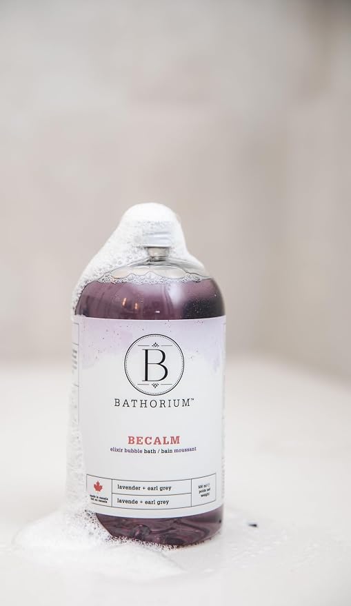 Bathorium BeCalm Bubble Elixir, Relaxing Bubble Bath - Image 3