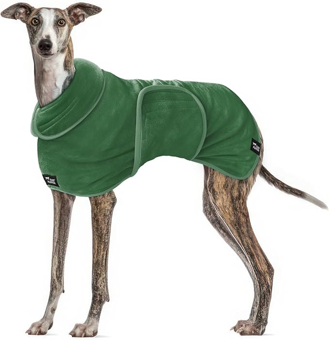 Tuff Pupper Fast Drying Dog Bath Robe | 800 GSM Plush Dog Towel by TuffPupper
