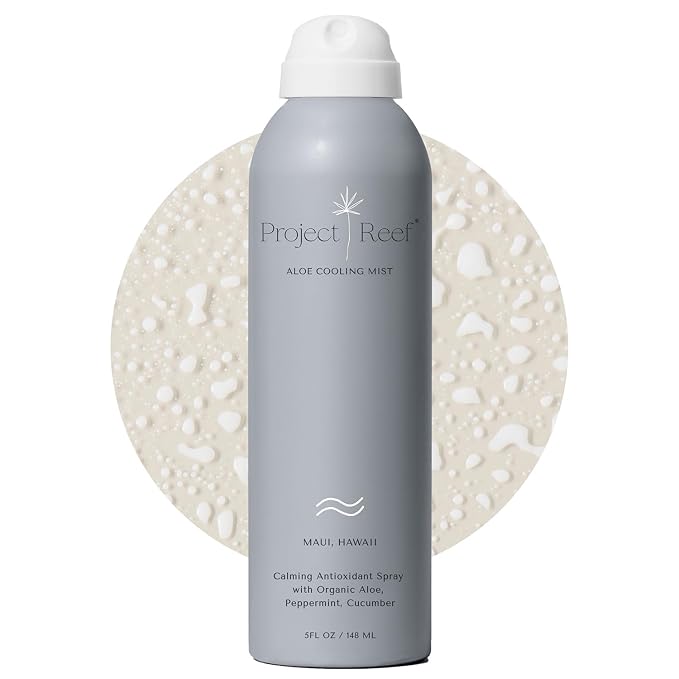 Project Reef Non-Aerosol Aloe Cooling Mist – Vegan, Ocean Friendly & Hydrating by ProjectReef