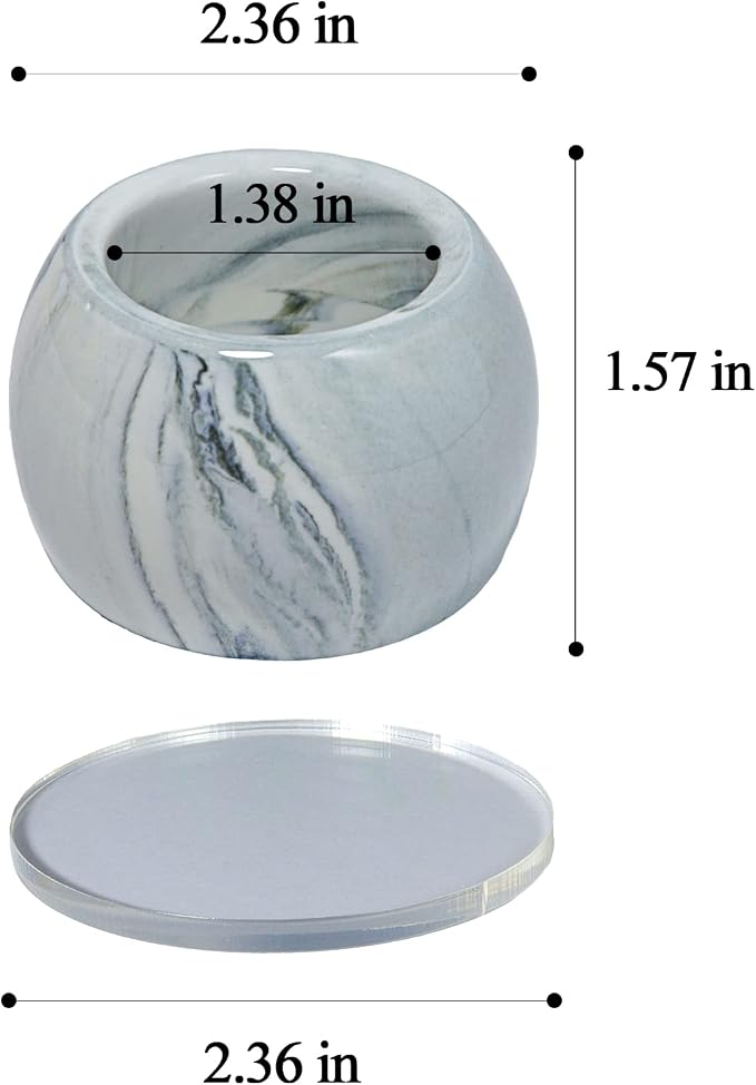 Small Ceramic Electric Toothbrush Holder Stand - Image 2