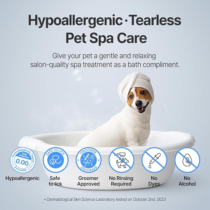 PetO’Cera Blue Marine Bath for Dogs, Deep Sea Water, Soothes Dry, Itchy Skin - Image 7