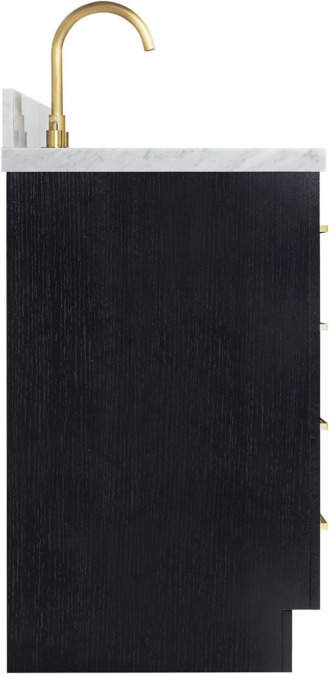 ARIEL Hepburn 31 Inch Single Rectangular Sink Bathroom Vanity - Image 5