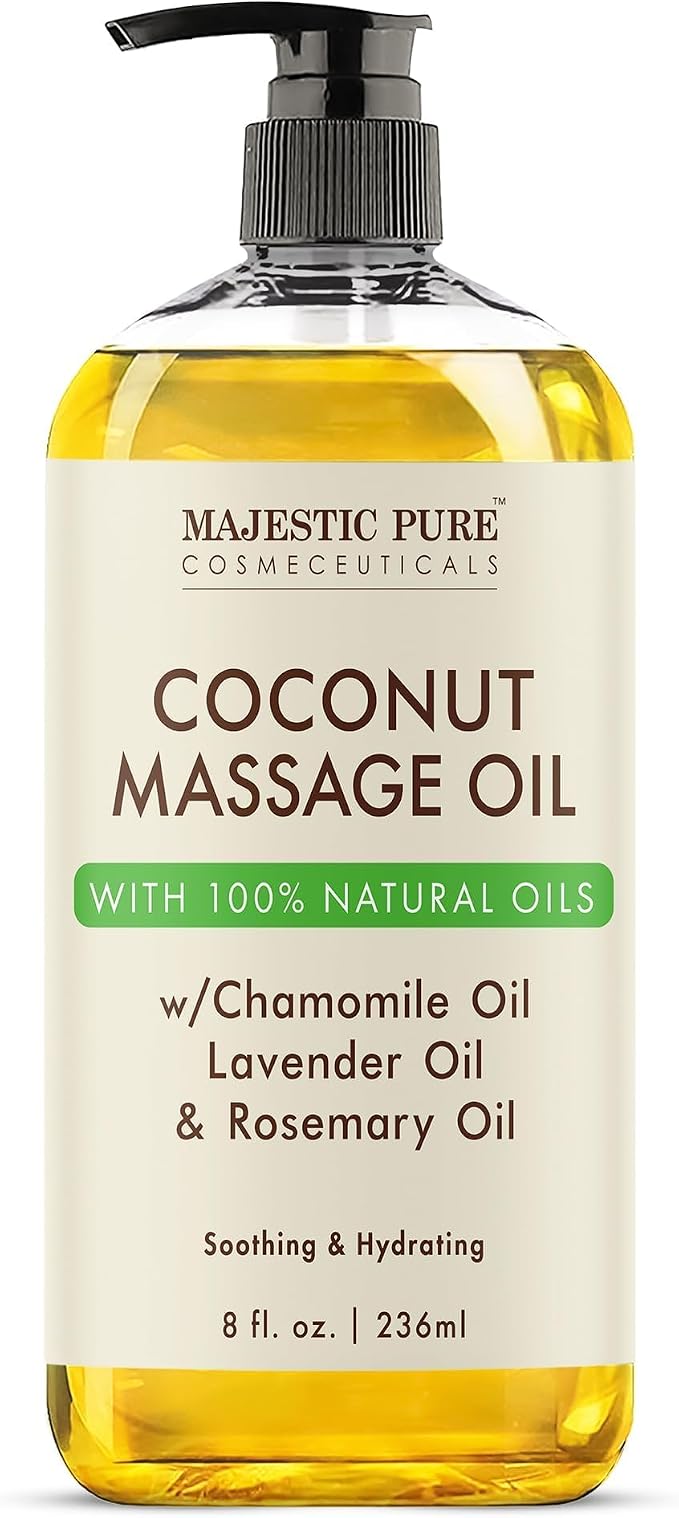 MAJESTIC PURE Coconut Massage Oil by BeautyandPersonalCare