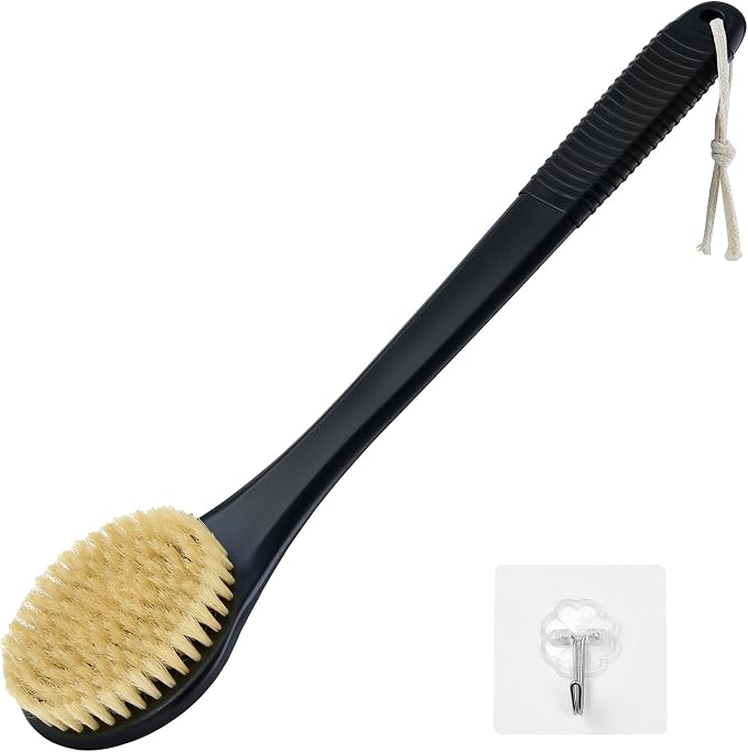 Back Scrubber for Shower, Shower Body Brush for Cleaning by VANZAVANZU