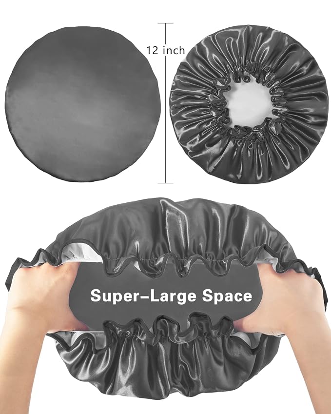 Aquior Shower Caps, Reusable Shower Cap - Image 5