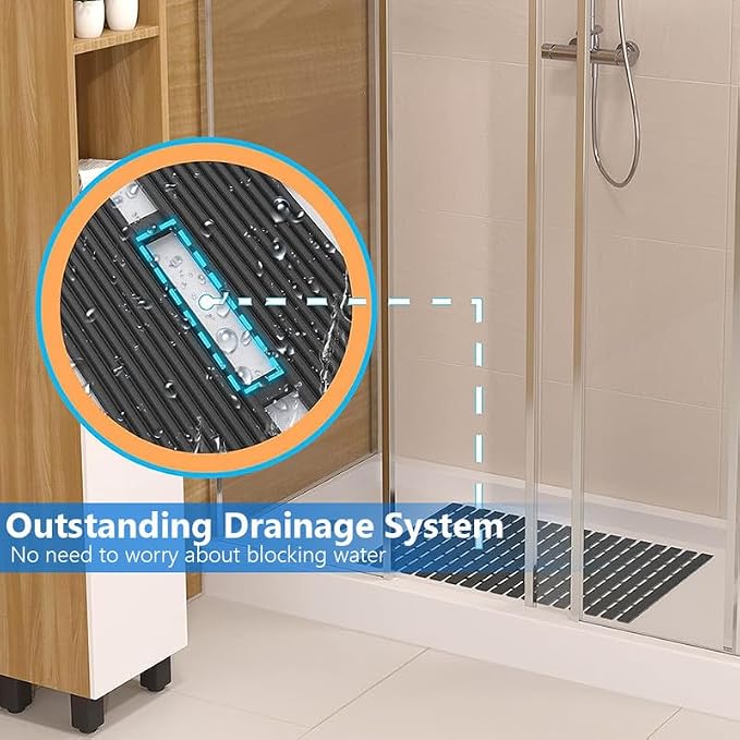 Bath Mat Non Slip Shower Mat Bathtub - Image 3