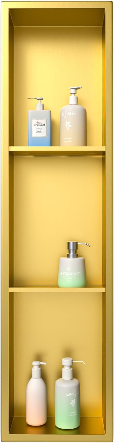 Stainless Steel Shower Niche 8"×36" - Image 7