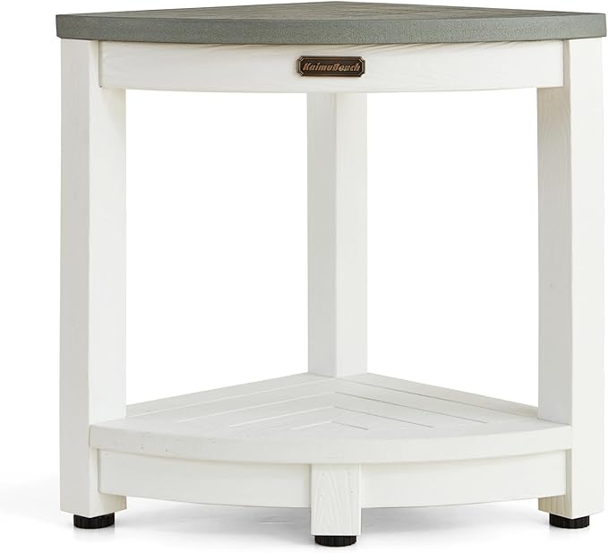 HDPS Corner Shower Stool, Heavy Duty Bench Seat by KaimuBench