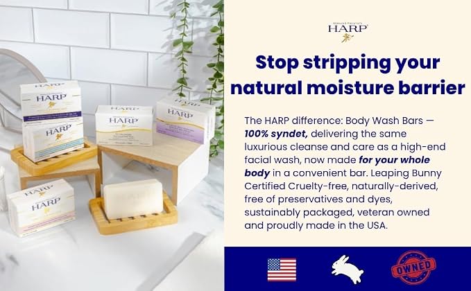 HARP pH-Balanced Exfoliating Body Wash Bar - Image 7