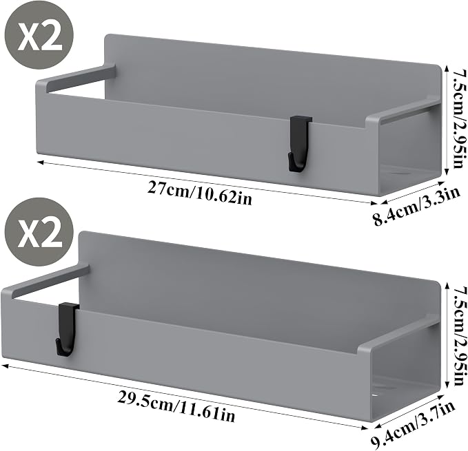 4 Pack Magnetic Spice Rack Organizer - Image 8