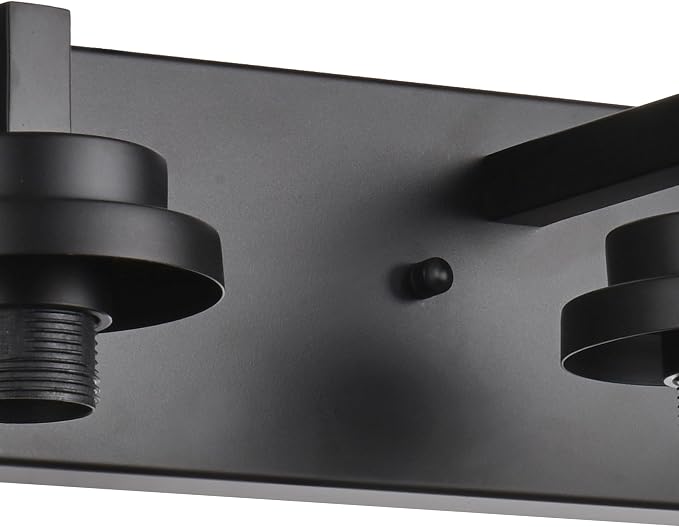 MELUCEE 5-Light Black Bathroom Light Fixtures - Image 5