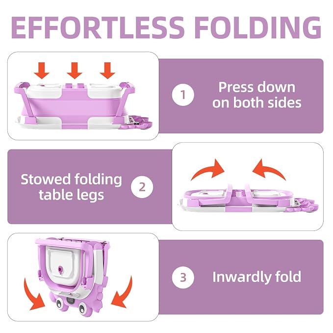 Collapsible Baby Bathtub for Infants to Toddler - Image 5