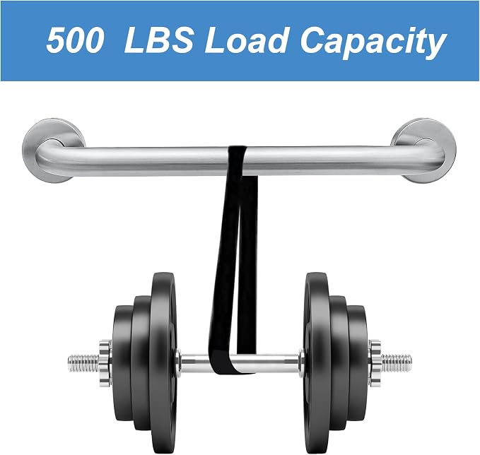 Handicap Grab Bars, 2 Pack 16 Inch Shower Grab Bar - Image 3