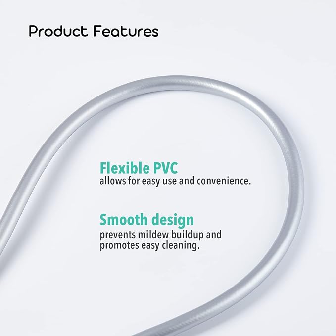 Flexible PVC Shower Hose for Barumi Livo & Pluo Handheld Showerhead - Image 3