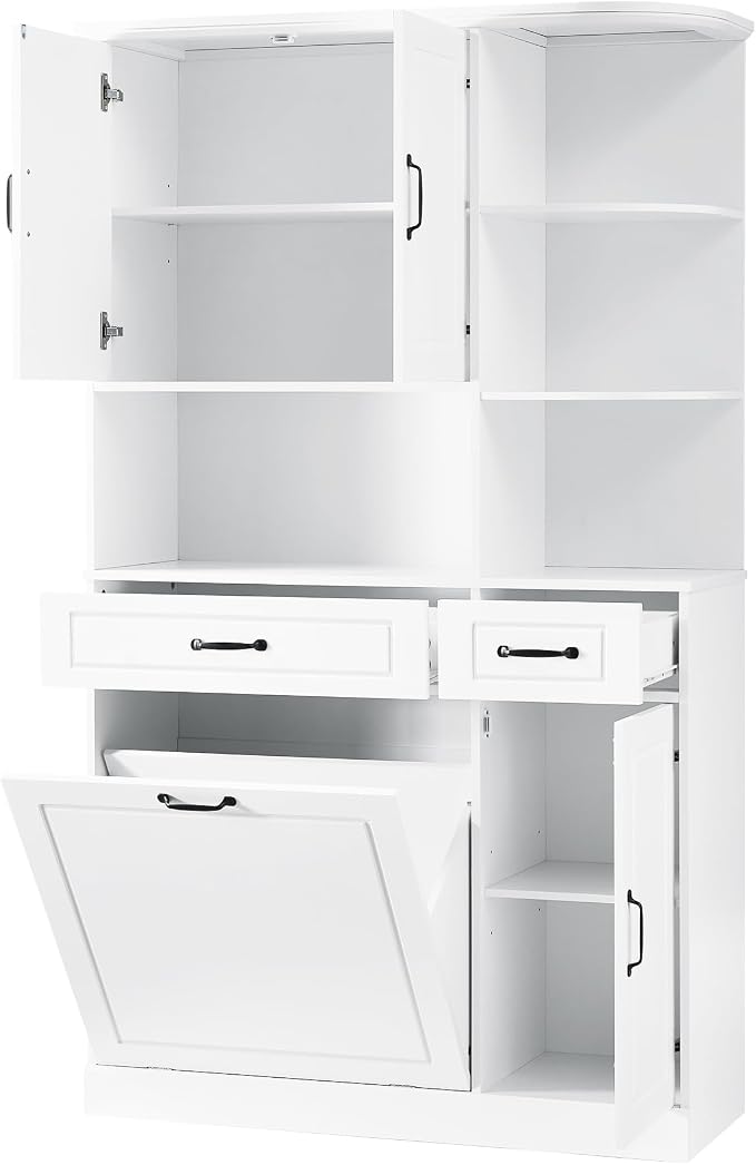 70" Tall Freestanding Storage Cabinet - Image 7