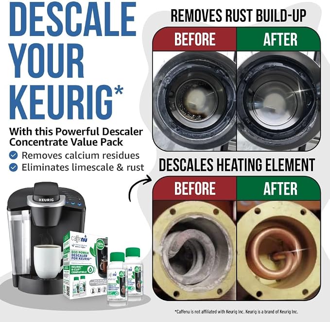 Keurig Compatible Descaling Solution. 2 Bottles of Descaler Solution. Descaling - Image 6