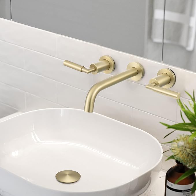 RBROHANT Gold Wall Mount Faucet - Image 2