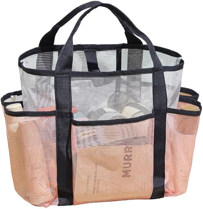 NAJIAKA Mesh Shower Caddy Bag Portable, Travel Toiletry, Organizer by Unknown