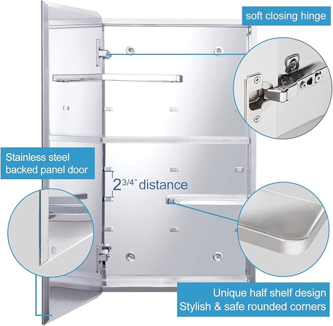 Fundin Bathroom Wall Cabinet - Image 5
