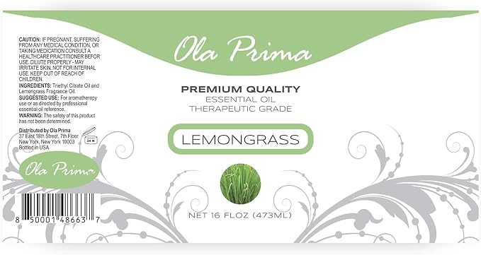 Ola Prima Lemongrass Essential Oil - Image 3