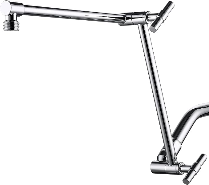 Chrome Shower Arm Extension by OysdmnShower
