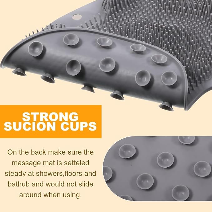 Shower Foot & Back Scrubber, Massage Pad - Image 7