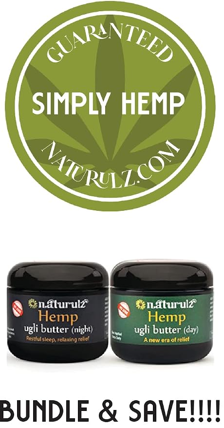 Ugli Butter Hemp Day & Night Bundle 4oz- Bundle and save! Daytime Hemp - Image 2