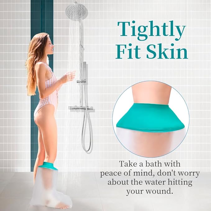 Cast Covers for Shower Leg, Waterproof Cast Cover for Showering, Cast Protector - Image 5