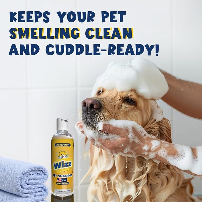 Muddy Mat® Wizz Pet Shampoo for Dogs & Cats - Image 5