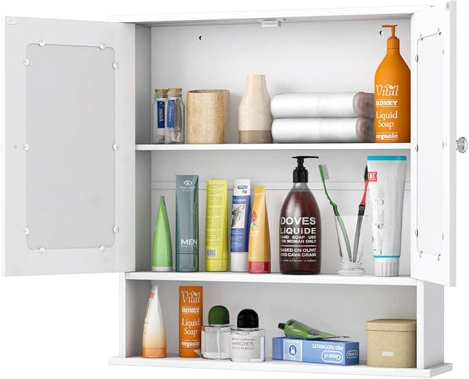 Tangkula Bathroom Medicine Cabinet - Image 10