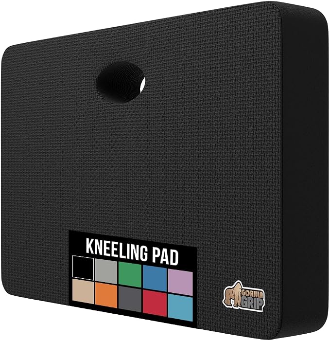 GORILLA GRIP Extra Thick Patent Pending Soft Foam Kneeling Pad, Supportive by GorillaGrip