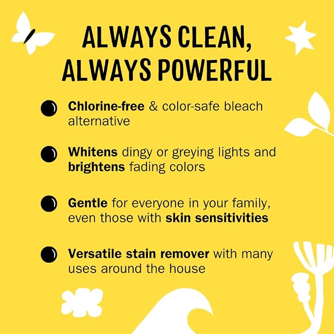 Molly's Suds Oxygen Whitener | Powerful Bleach Alternative, Chlorine Free & - Image 2
