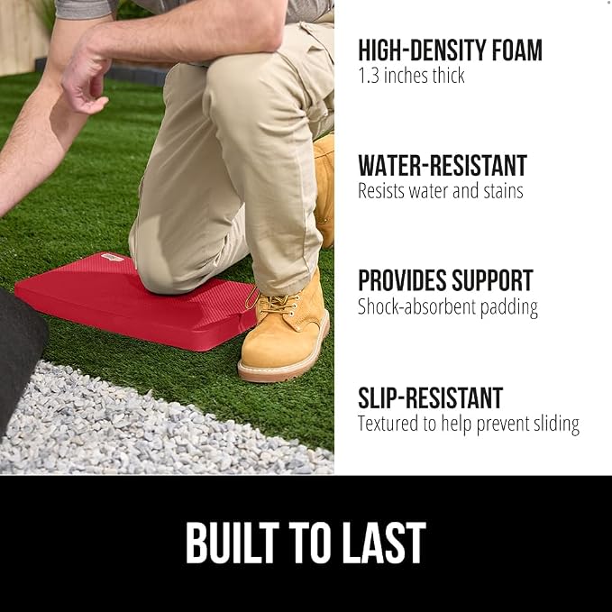 GORILLA GRIP Extra Thick Patent Pending Soft Foam Kneeling Pad, 2 PK, - Image 2