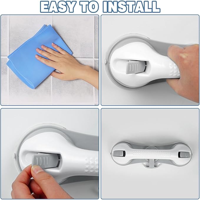 2 Pack Grab Bars for Bathtubs and Showers - Image 3