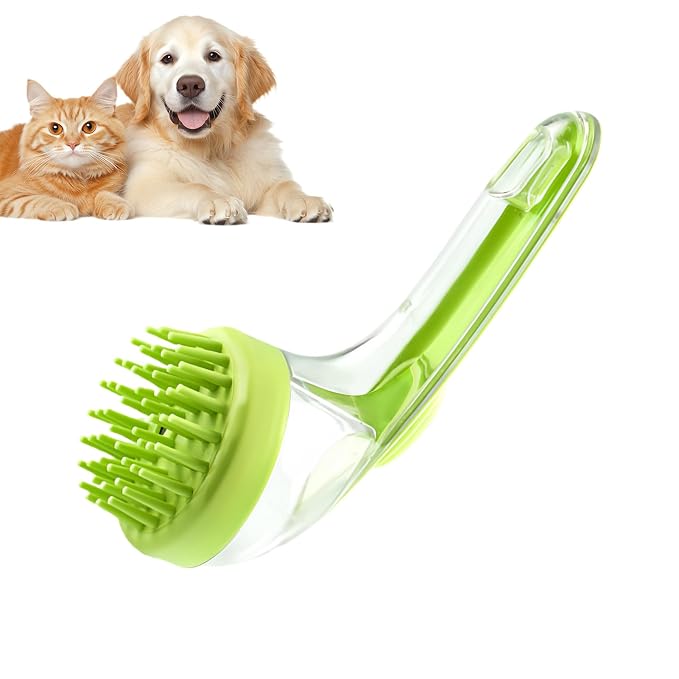 Pet Bathing Brush – Gentle Dog And Cat Scrubber - Image 7