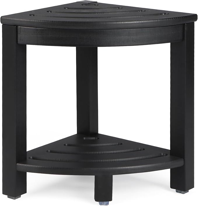 HDPE Corner Shower Stool, Shower Bench Seat by Apolimi