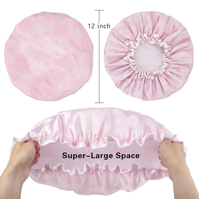 Aquior Shower Caps, Reusable Shower Cap - Image 3