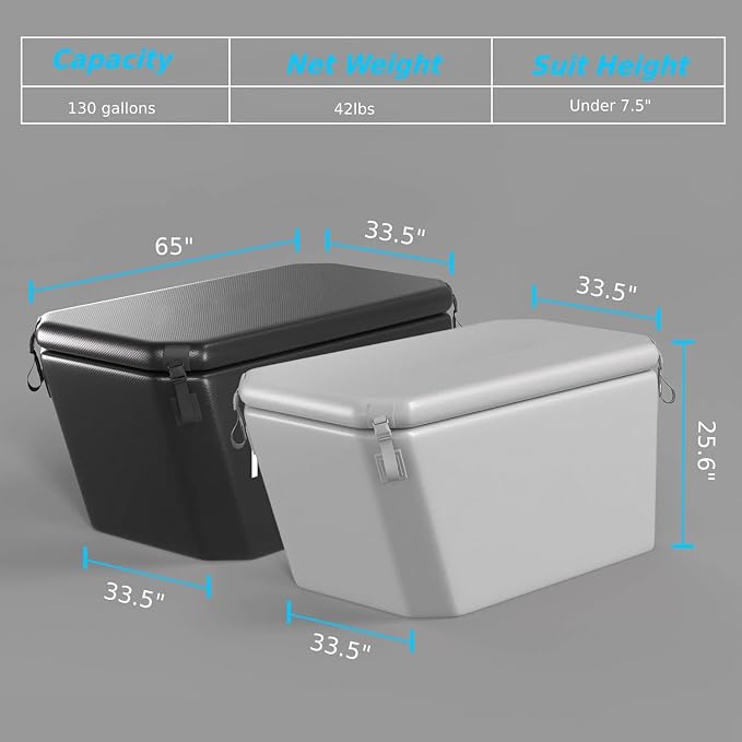 Angled Cold Plunge Tub Portable Ice Bath Tub - Image 2