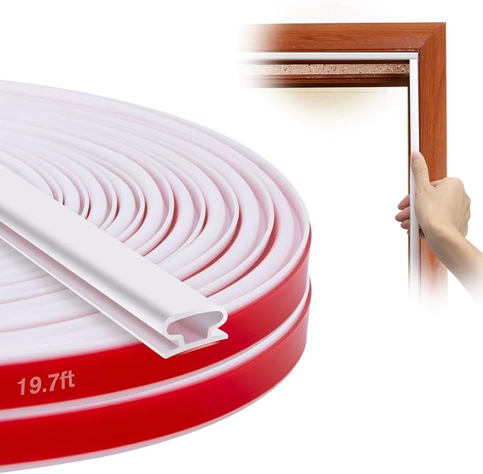 SUNMON Weather Stripping Silicone Door Seal Strip by sunmon