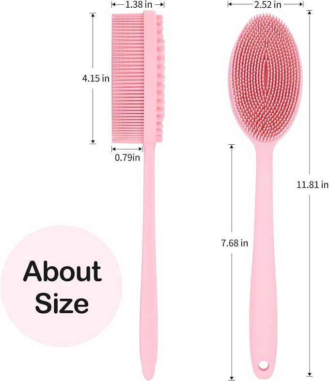 MateeyLife Silicone Body Scrubber Exfoliator - Image 3