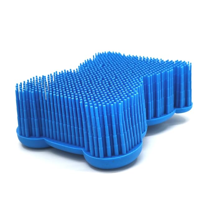 Premium Sensory Brush for Kids or Autism, Soft Silicone Body Scrubber, 2 in 1 - Image 4