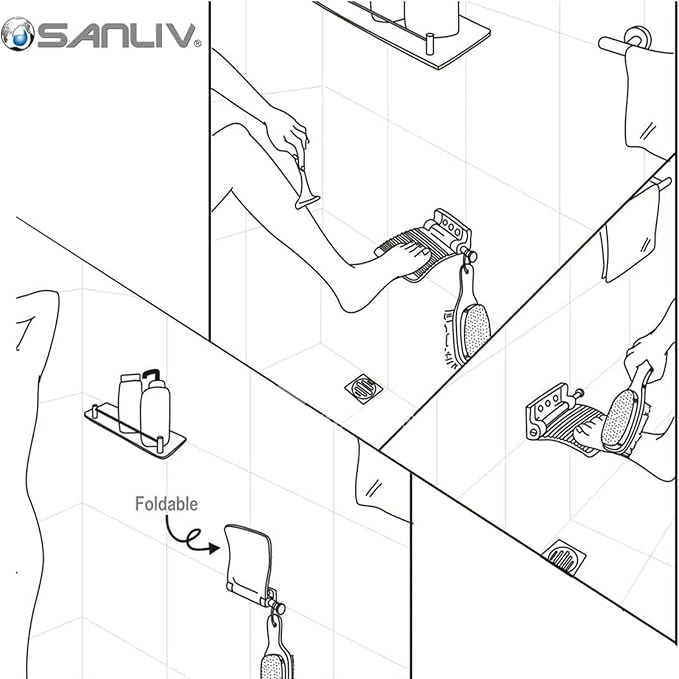 Shower Foot Rest - Image 5