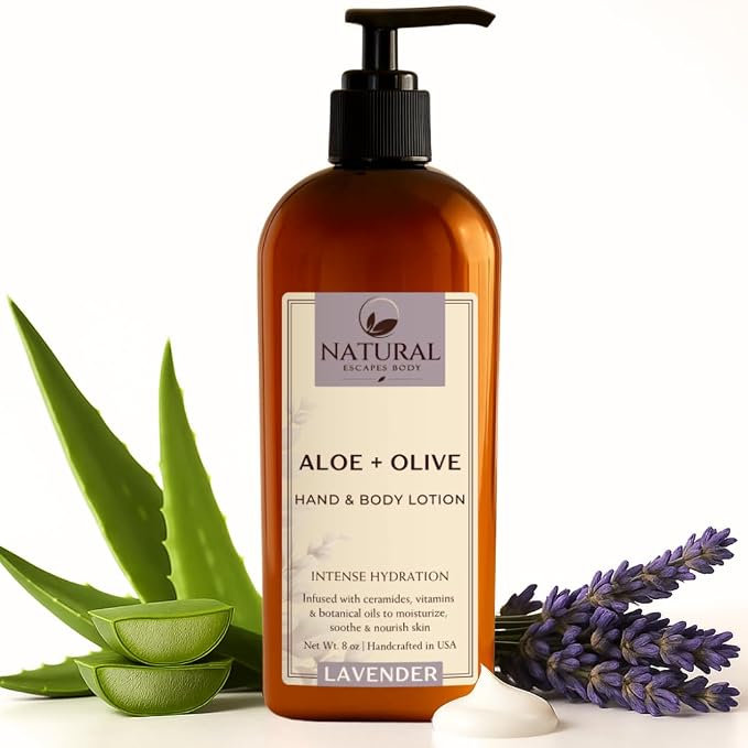 Natural Escapes Lavender & Lemongrass Body Lotion 2-Pack – Hydrating Hand & - Image 4