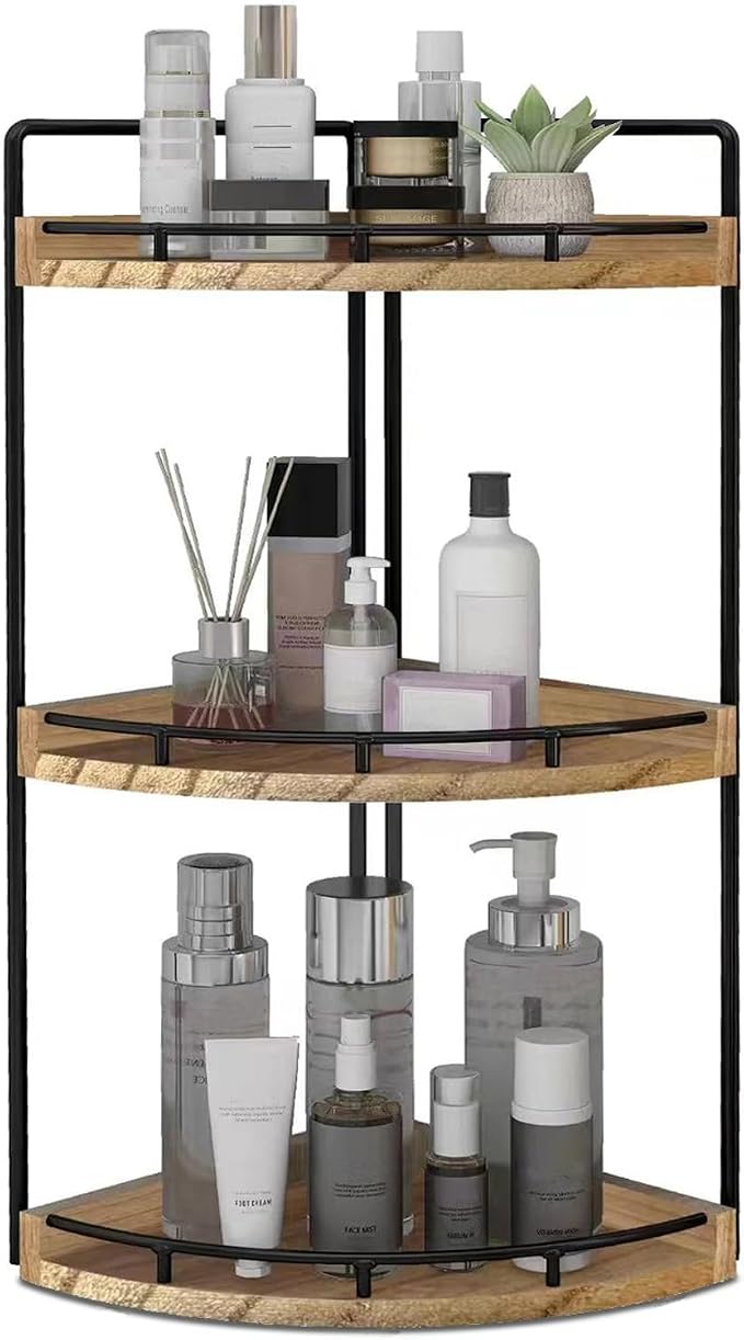 Dorhors 3-Tier Corner Bathroom Organizer Countertop by Dorhors