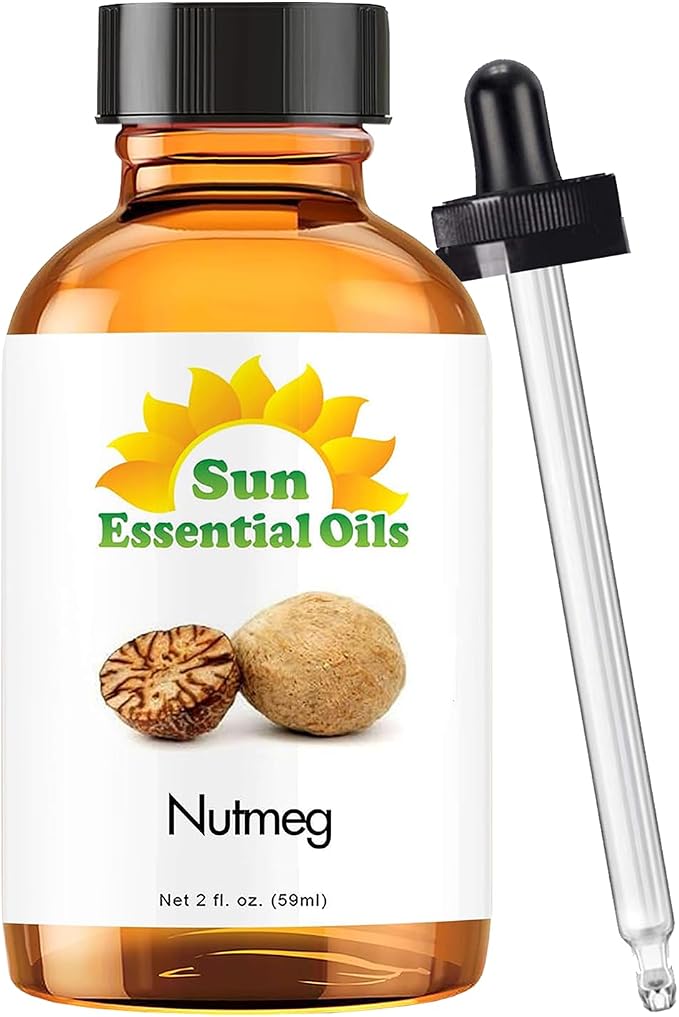 Sun Essential Oils Nutmeg Essential Oil – Aromatherapy Nutmeg Oil - by SunEssentialOils