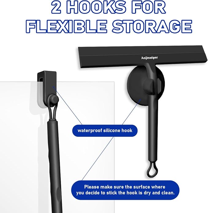 Shower Squeegee for Glass Doors - Image 3
